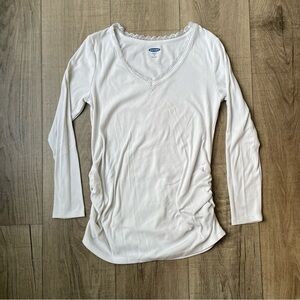 Old Navy Maternity Ribbed Longsleeve Tee